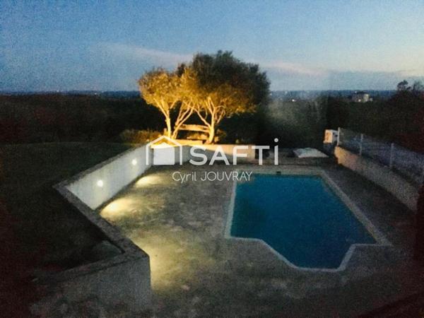 VUE MAGNIFIQUE !!! Maison 140 M2 sur les hauteurs à 10 minutes de MONTAUBAN