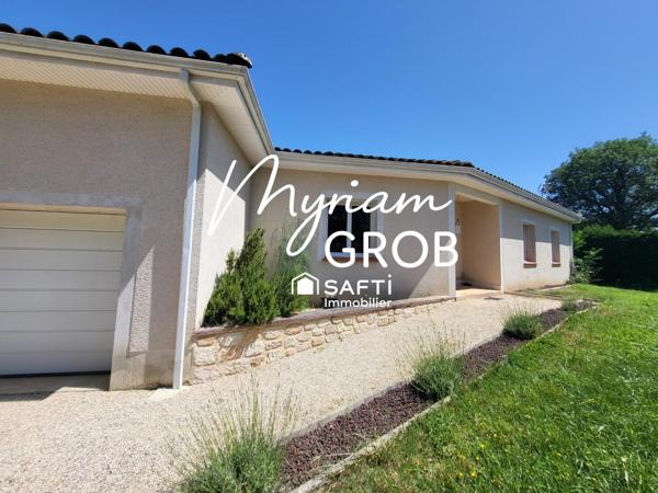 Maison de 130 m2 avec double garage dans secteur proche du Golf à Montauban