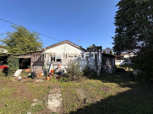 Maison d'environ 50m2 sur parcelle construclible de 330m2