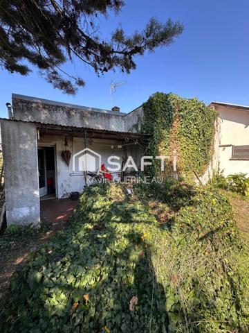 Maison d'environ 50m2 sur parcelle construclible de 330m2