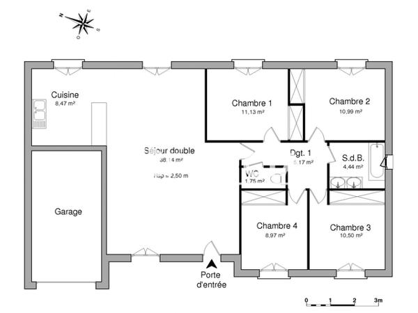 Location Maison 5 pièces 99.56 m² - 17 CH DU SAUZAS SAINT MARTIAL Castres 81100