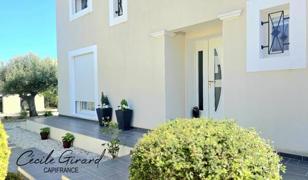 Exclusivité ! Maison à vendre 5 pièces SAUVIAN (34) piscine, garage, sans vis à vie, proche de la mer