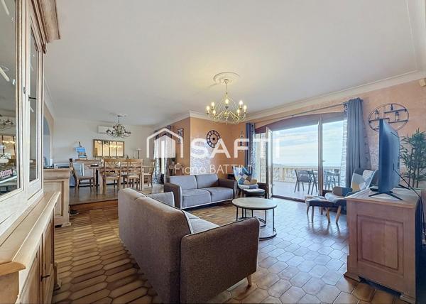 Maison vue panoramique et 3 appartements à rénover