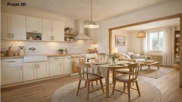 Maison familiale à vendre à Trégunc 103 m² Sous-sol complet Grand terrain Proche plages et commodités