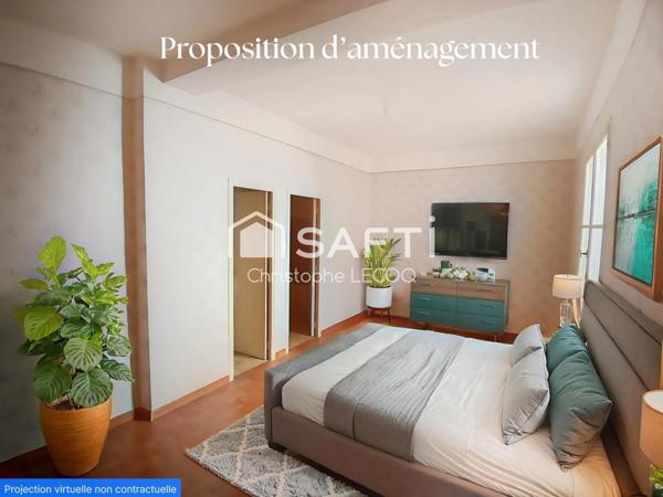 LODÈVE – APPARTEMENT À RÉNOVER (AVEC CAVE)