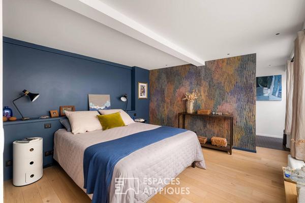 Maison loft atelier au coeur du village de La Tour de Salvagny
