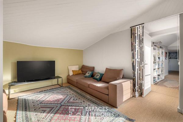 Maison loft atelier au coeur du village de La Tour de Salvagny