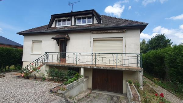 PAVILLON SUR SOUS-SOL COMPLET YVETOT PROCHE ECOLE ET CENTRE 157 000 €