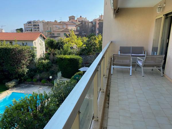 Appartement Le Cannet 2 pièce(s) 53.28 m2 avec terrasse et garage fermé