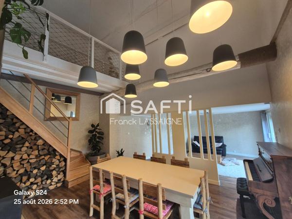 Maison rénovée 146m² 3 chambres et jardin clos