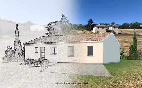 Terrain à vendre 73 596 € Salles-sur-l'Hers 662 m² DPE
