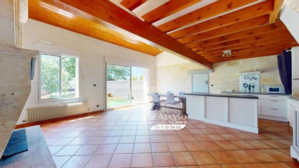 Maison en pierre 91 m² avec jardin et parking