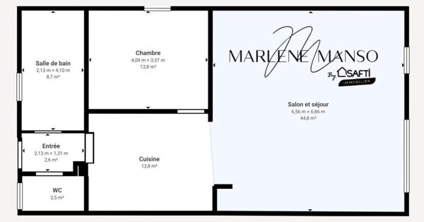 Maison en pierre 91 m² avec jardin et parking