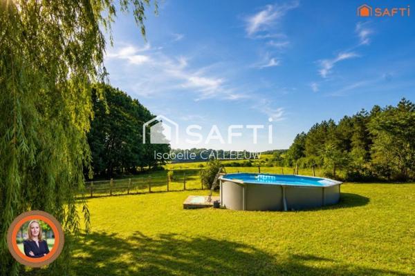 Charme & joie de vivre · 4 ch. · piscine hors sol  · 3 226 m²
