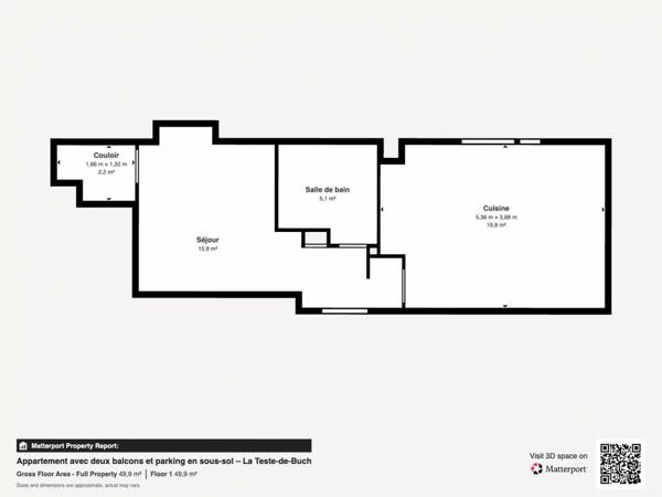 Appartement - Arcachon Appartement avec deux balcons et parking en sous-sol – La Teste-de-Buch