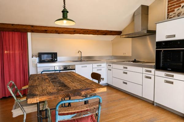 Ensemble immobilier de caractère à Perpignan : Duplex + Studio + Garage + Atelier