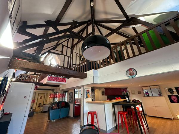 Appartement type Loft à Bourges rue d'Auron