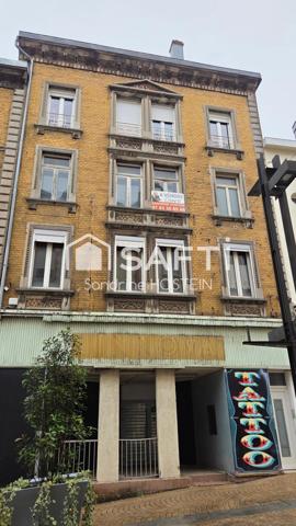 Appartement de 87m2 avec 3 chambres, cave et grenier