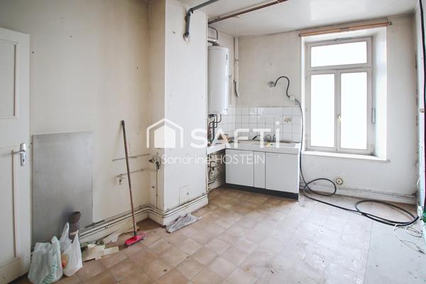 Appartement de 87m2 avec 3 chambres, cave et grenier