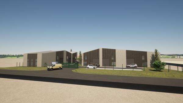 NOUVEAU Village Artisanal : VENTE Locaux d'activité NEUFS 133 m² (132 à 158 m) - LES SORINIERES