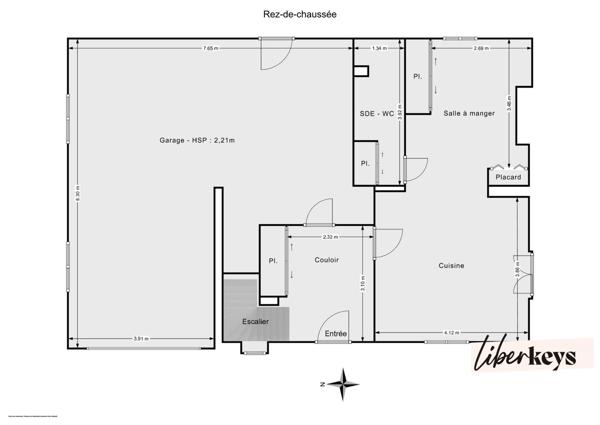 Maison familiale individuelle – Terrain clos et arboré de 700 m² – Secteur résidentiel à Corbas