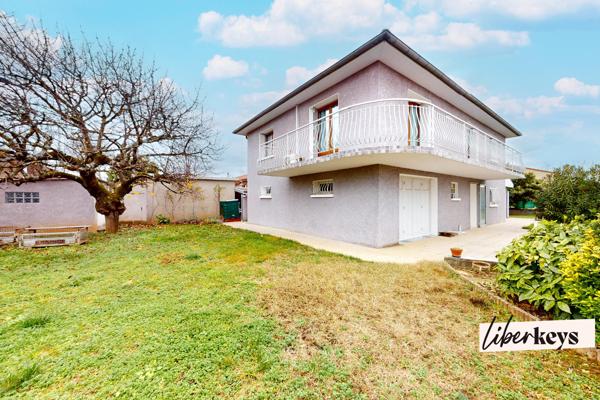 Maison familiale individuelle – Terrain clos et arboré de 700 m² – Secteur résidentiel à Corbas