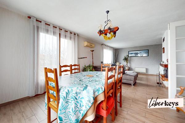 Maison familiale individuelle – Terrain clos et arboré de 700 m² – Secteur résidentiel à Corbas