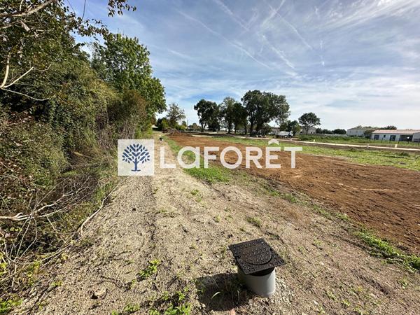 Achat terrain près de GEMOZAC - 687 m² - 61 900 €