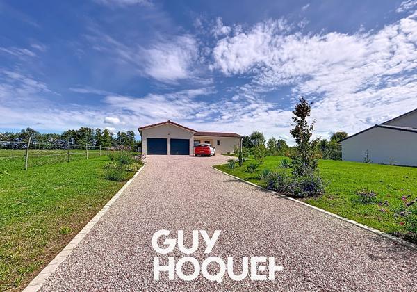 Villa de Plain-pied récente 3 Chambres + Coin Bureau et Double Garage