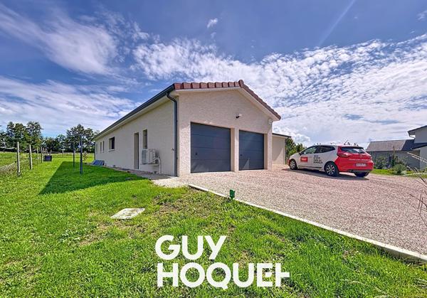 Villa de Plain-pied récente 3 Chambres + Coin Bureau et Double Garage