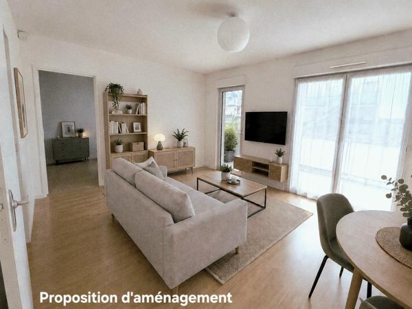 Appartement
         2 pièces
        - 43 m² Exclusivité 145 000 € *