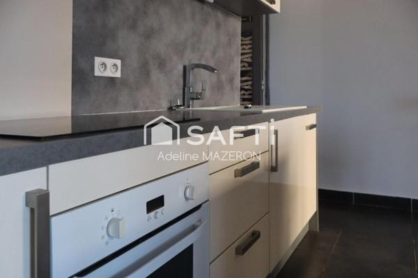 Quartier Ste Anne, limite quartier Le Claret - Vue sur le Parc des Lices