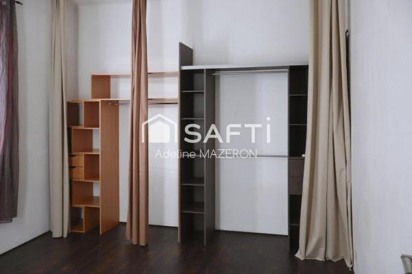 Quartier Ste Anne, limite quartier Le Claret - Vue sur le Parc des Lices