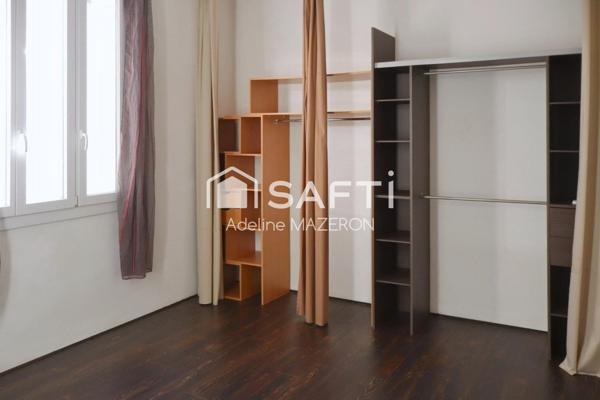 Quartier Ste Anne, limite quartier Le Claret - Vue sur le Parc des Lices