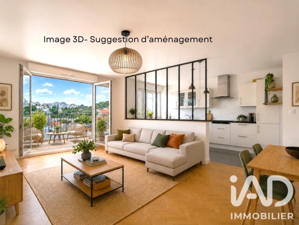 Appartement à vendre 2 pièces 58,5 m² Rosny-sous-Bois