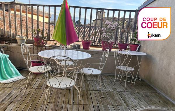 À saisir ! Maison de ville avec terrasse