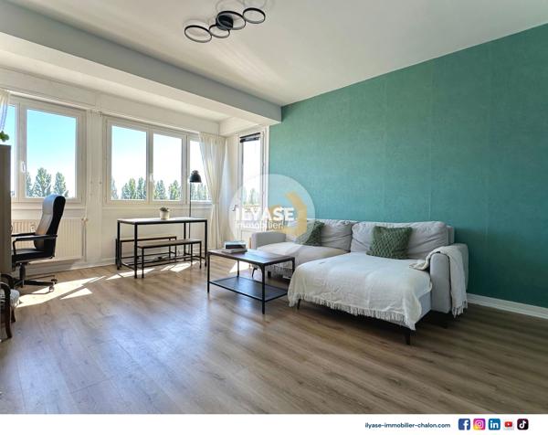 Appartement T2 | 58m² | Balcon | Cave | Quais de Saône