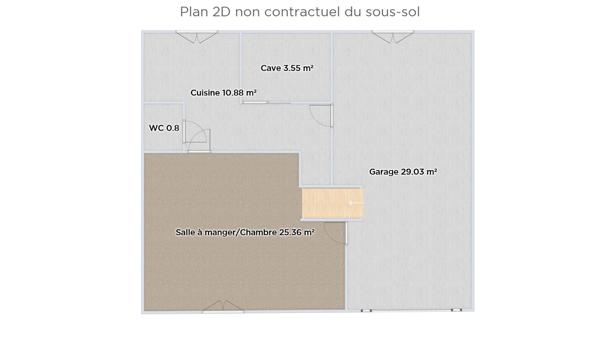 Maison
         3 pièces
        - 71 m²