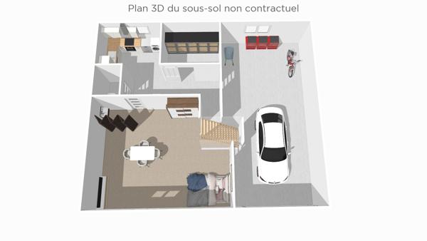 Maison
         3 pièces
        - 71 m²