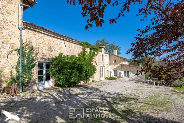 Ancien chai transformé en loft XXL à Bergerac