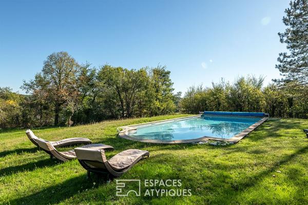 Ancien chai transformé en loft XXL à Bergerac