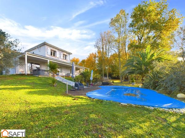 Magnifique Contemporaine Vue Pyrénées 135m2 avec Piscine et Spa!!!