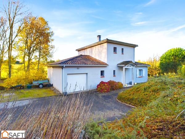 Magnifique Contemporaine Vue Pyrénées 135m2 avec Piscine et Spa!!!