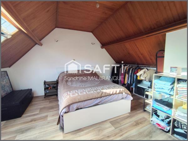 Maison de semi plain pied 3 chambres, grande cour et jardin