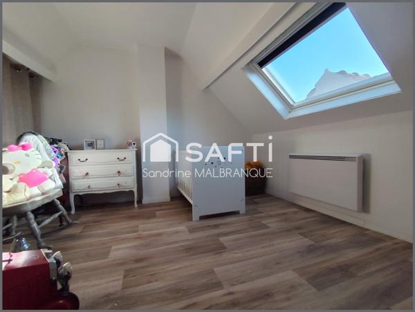 Maison de semi plain pied 3 chambres, grande cour et jardin