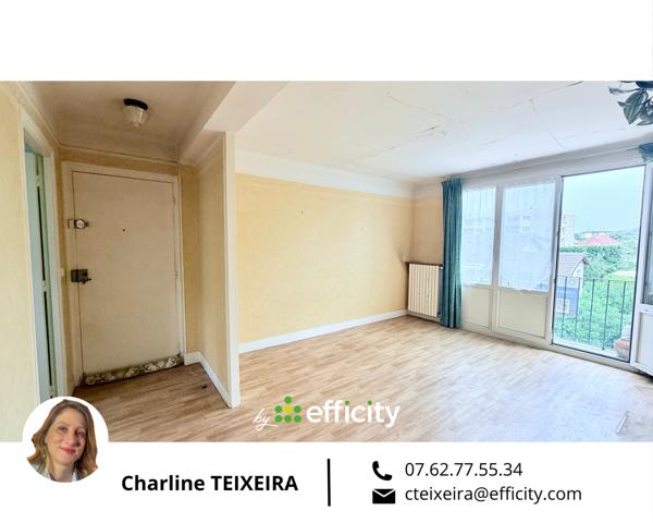 Appartement 3 pièces - 57 m² Exclusivité efficity