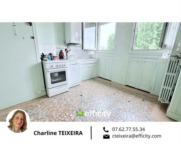 Appartement 3 pièces - 57 m² Exclusivité efficity