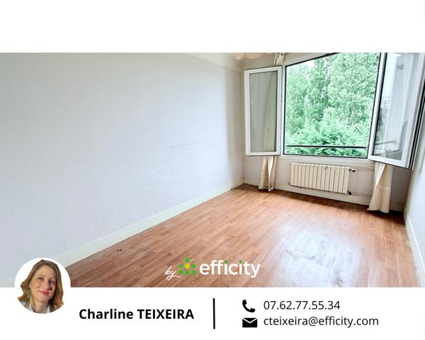 Appartement 3 pièces - 57 m² Exclusivité efficity