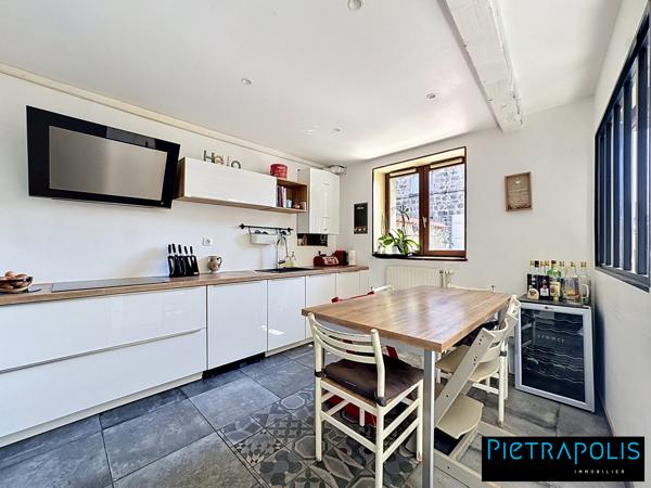 En Exclusivité chez Pietrapolis, Maison de ville de 175m2 avec son jardin de 50m2 + cave de 38m2