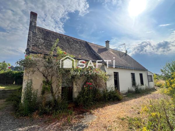 Maison à fort potentiel, travaux à prévoir.